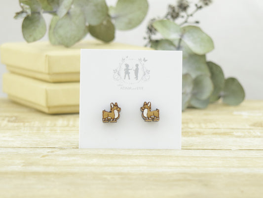 Corgi Full Dog Earrings